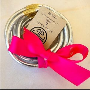 Large Silver BudgaGirl Bangles